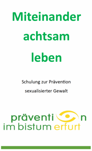 Titelbild für Prävention im Bistum Erfurt