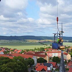 Wetterhahn auf St. Maria Magdalena Leinefelde