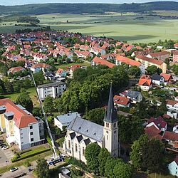 Wetterhahn auf St. Maria Magdalena Leinefelde