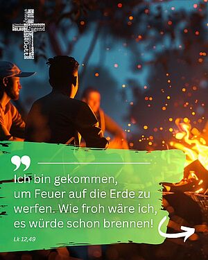 #sonntagsimpuls vom 17. August 2025

Welch archaisches Bild, das Jesus den Menschen an diesem Sonntag entgegenwirft!
Der...