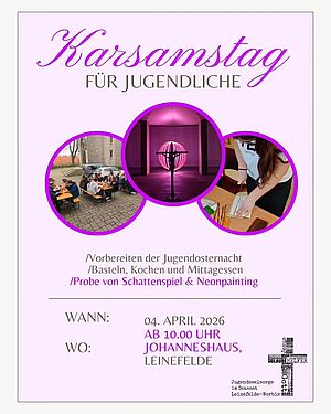 #karsamstag #ostern #dekanatsjugendleinefelde